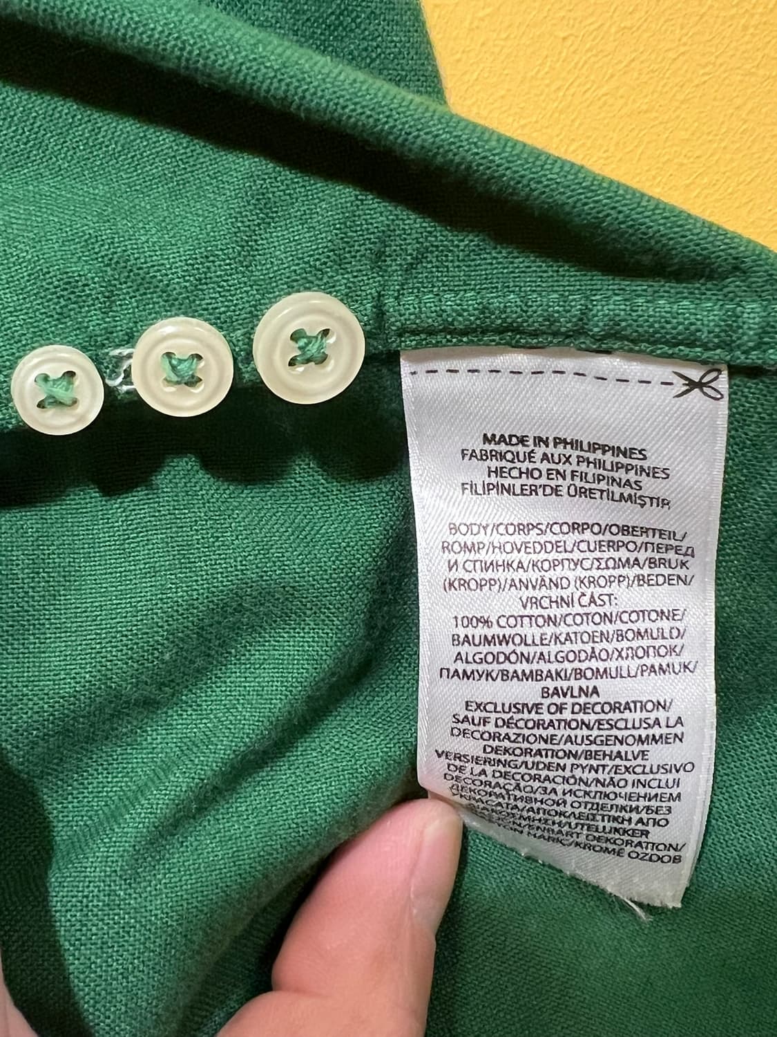 [XL] 폴로 랄프로렌 클래식 핏 그린 셔츠 상품이미지8