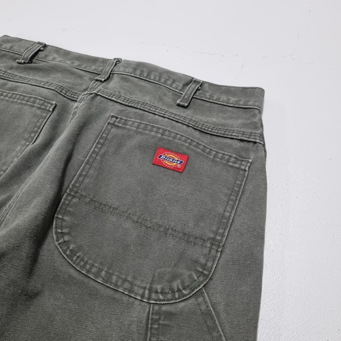 빈티지 올드 디키즈 카펜더 팬츠 모스그린 - 34   상품이미지10