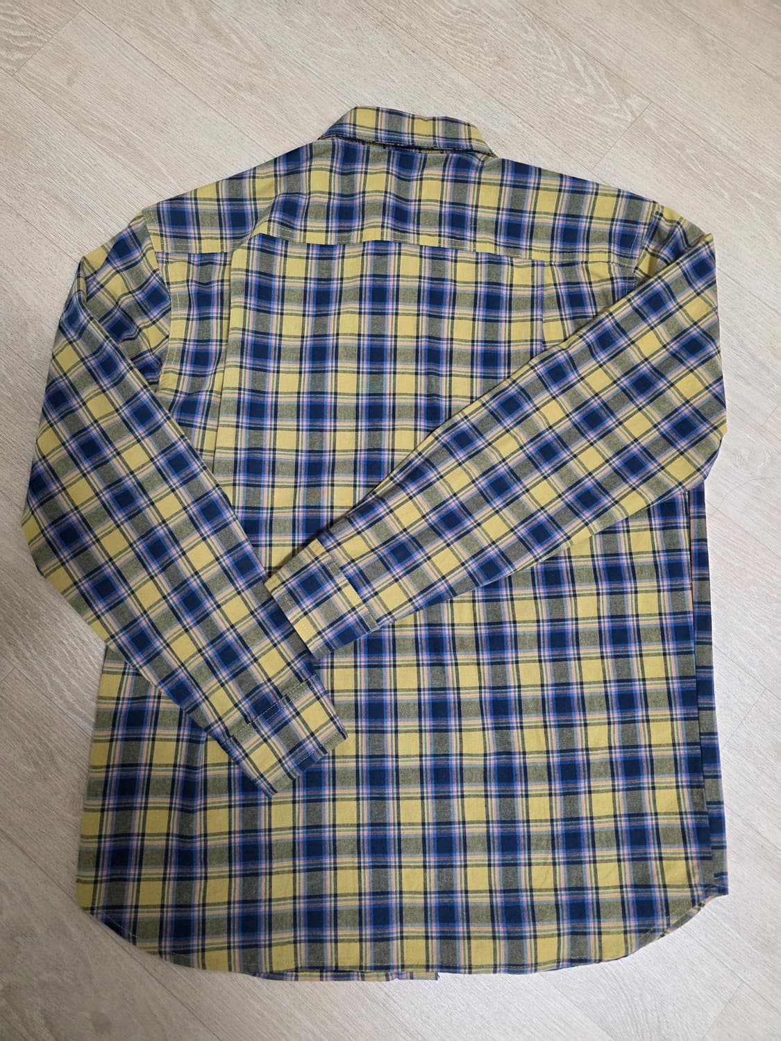 모노플로우 체크 셔츠 M 상품이미지7