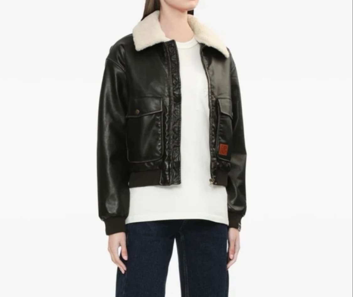 베이프 가죽자켓 가죽점퍼 상품이미지4