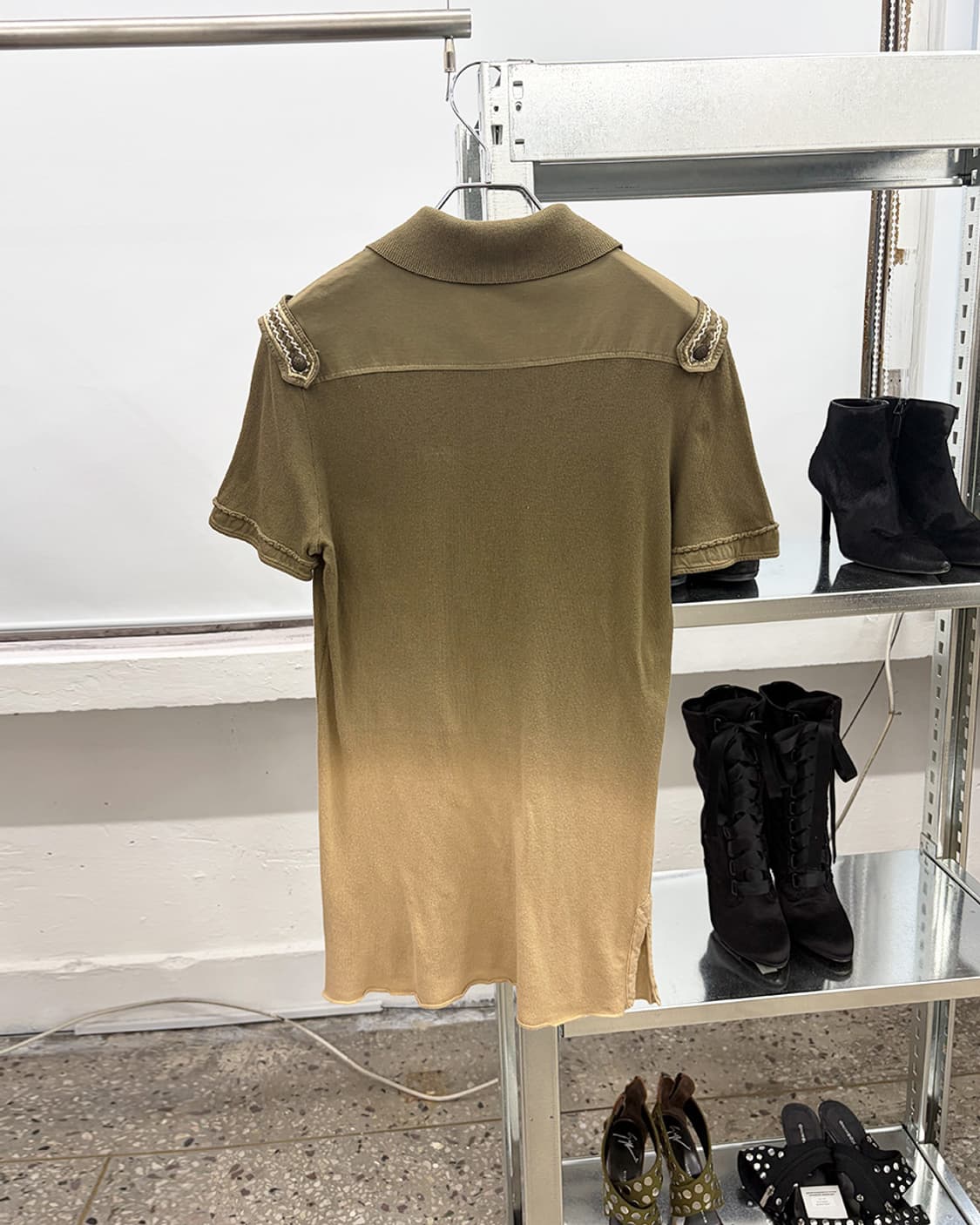 로베르토 카발리 2005S/S 에폴렛 칼라 티 상품이미지2