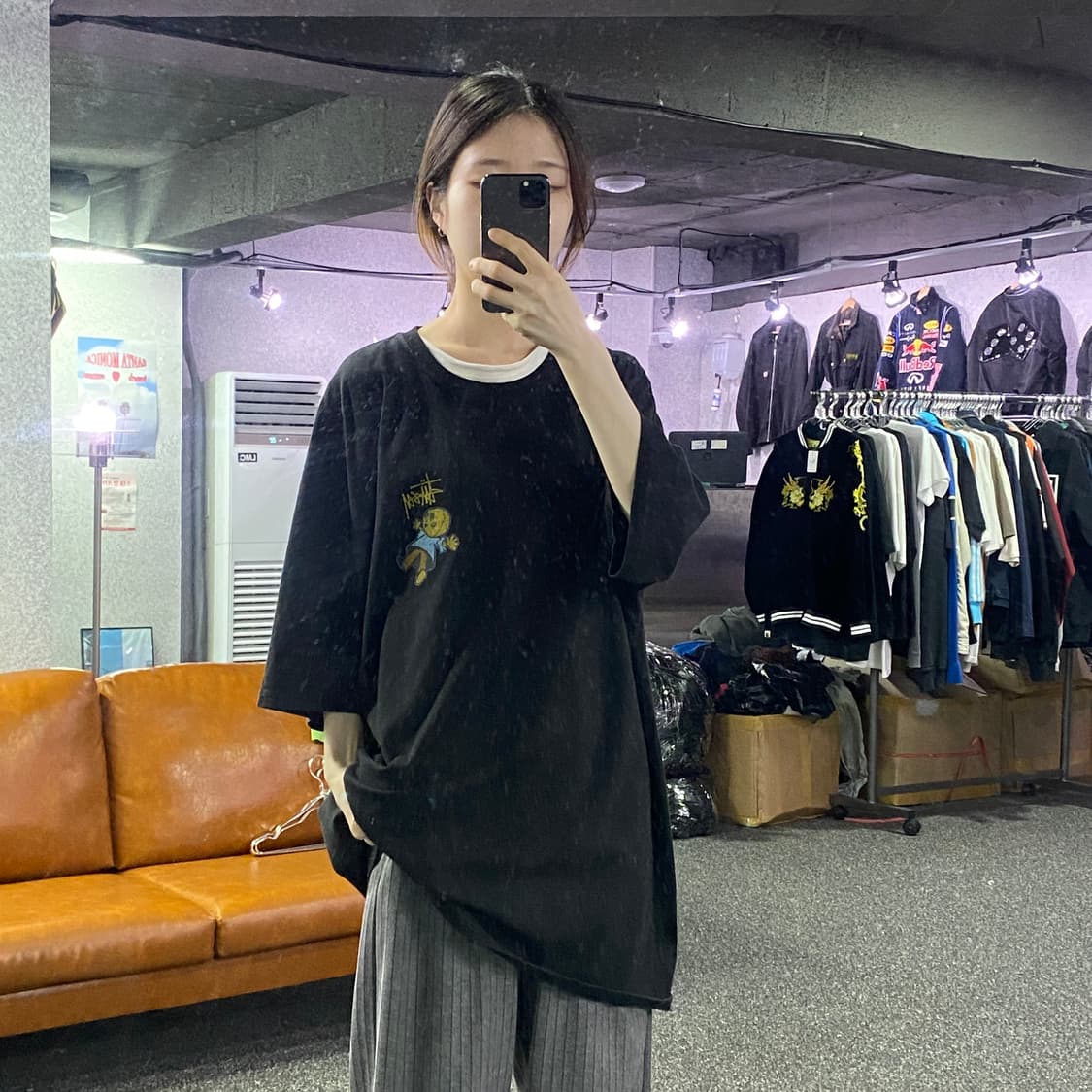 스투시 빅로고 베이비 돌 반팔티 B2218 상품이미지1