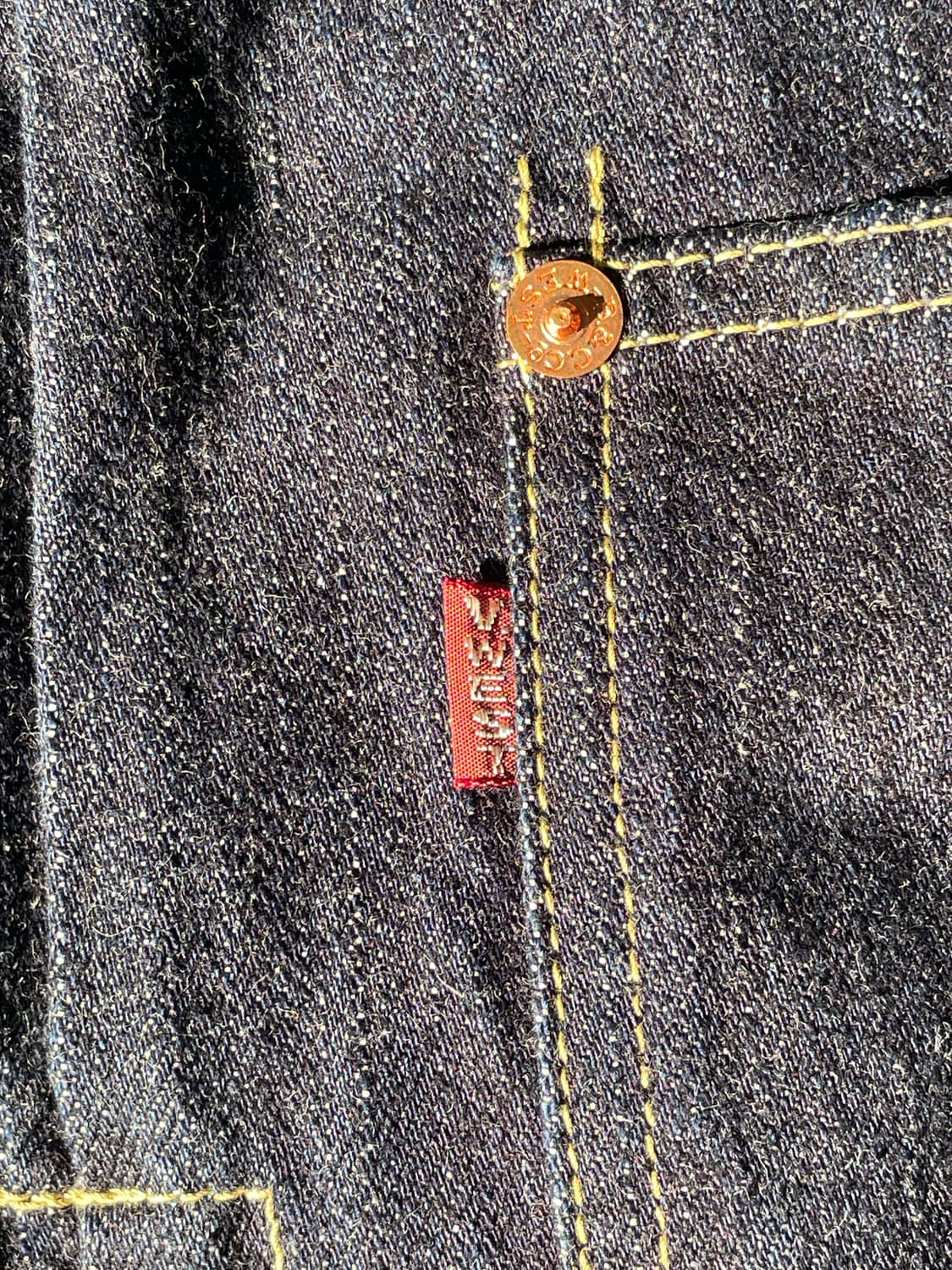 40사이즈)프리휠러스 S506 XX 1944-45 데님 자켓 상품이미지6