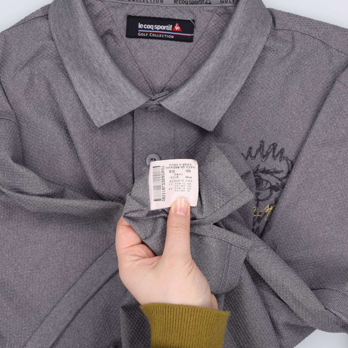 105 르꼬끄 골프 반팔 카라티 0227M 상품이미지4