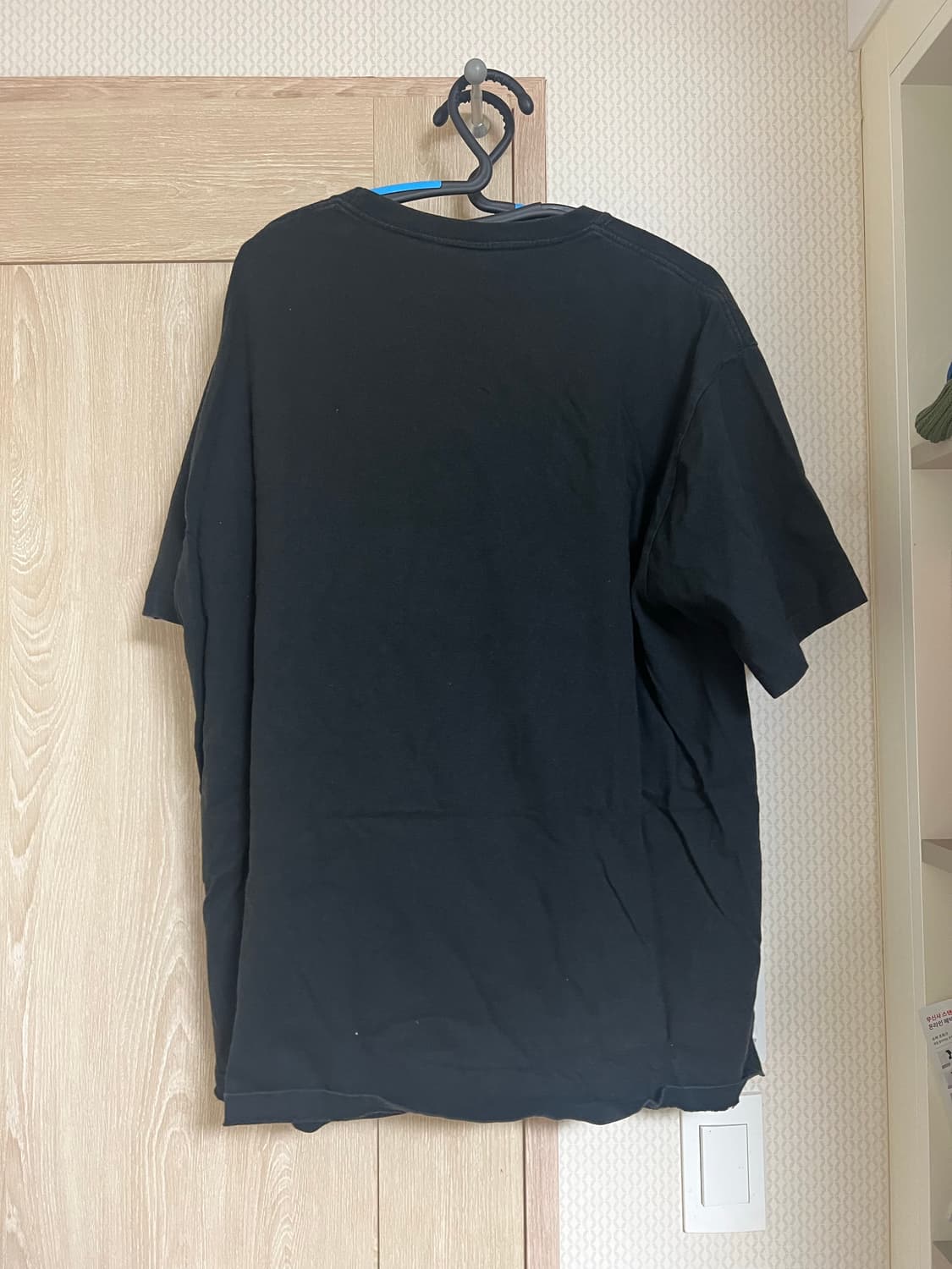 베이프 베이비 마일로 블랙 그래픽 티셔츠 2xl 상품이미지2