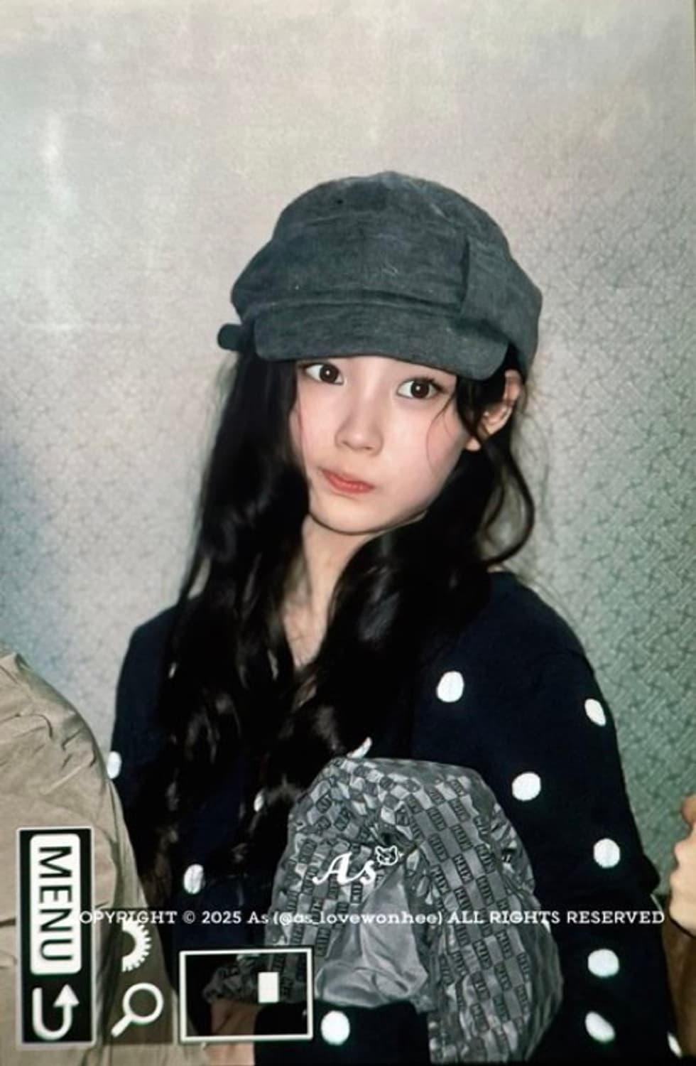 타입서비스 Wool Belted Cap [Charcoal] 원희모자 상품이미지2