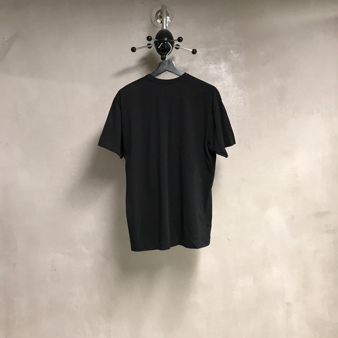 꼼데가르송 더블 와펜 반팔 티셔츠 블랙 XL 상품이미지7