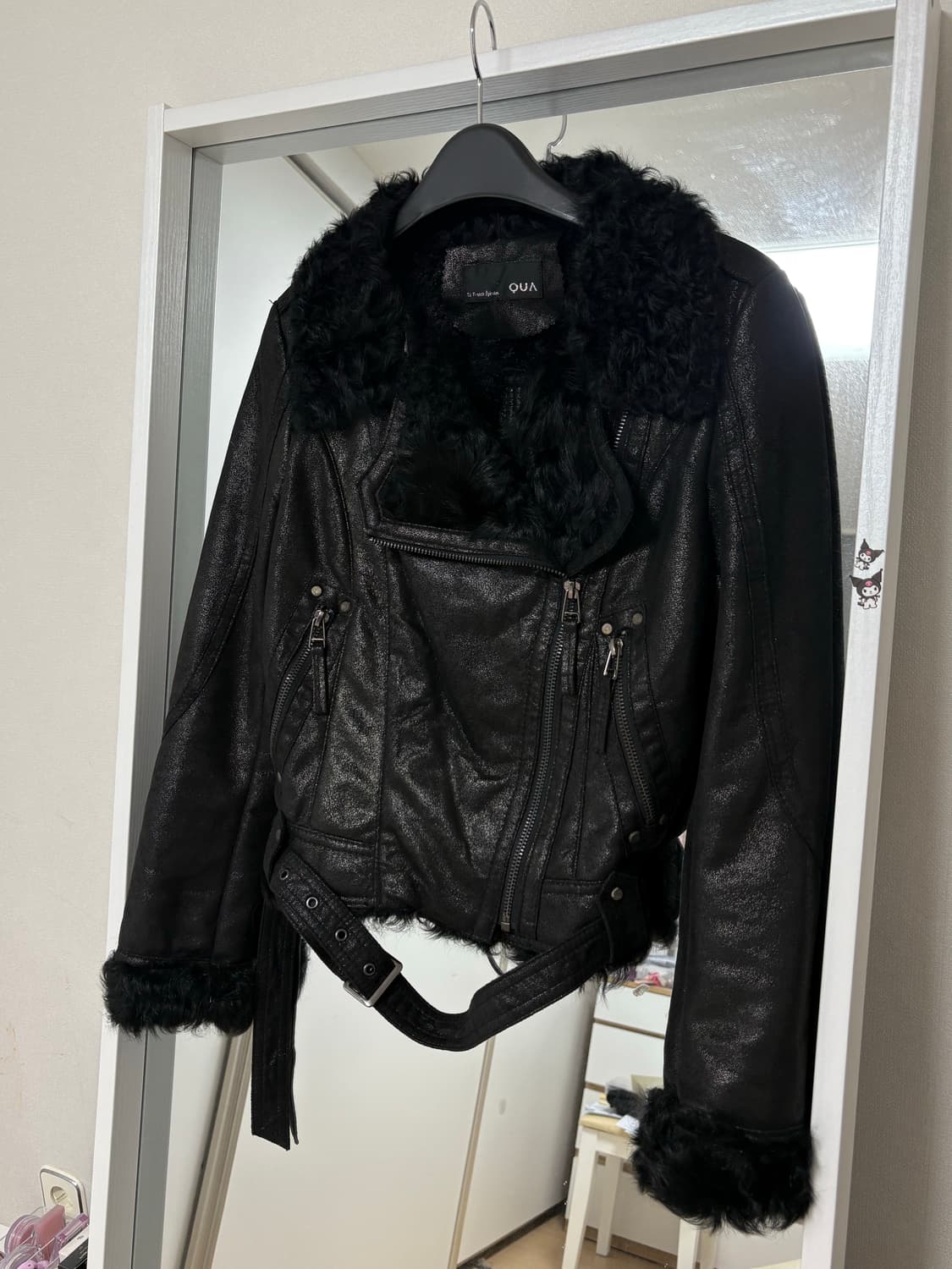 빈티지 리얼퍼 레더 자켓 무스탕 상품이미지2