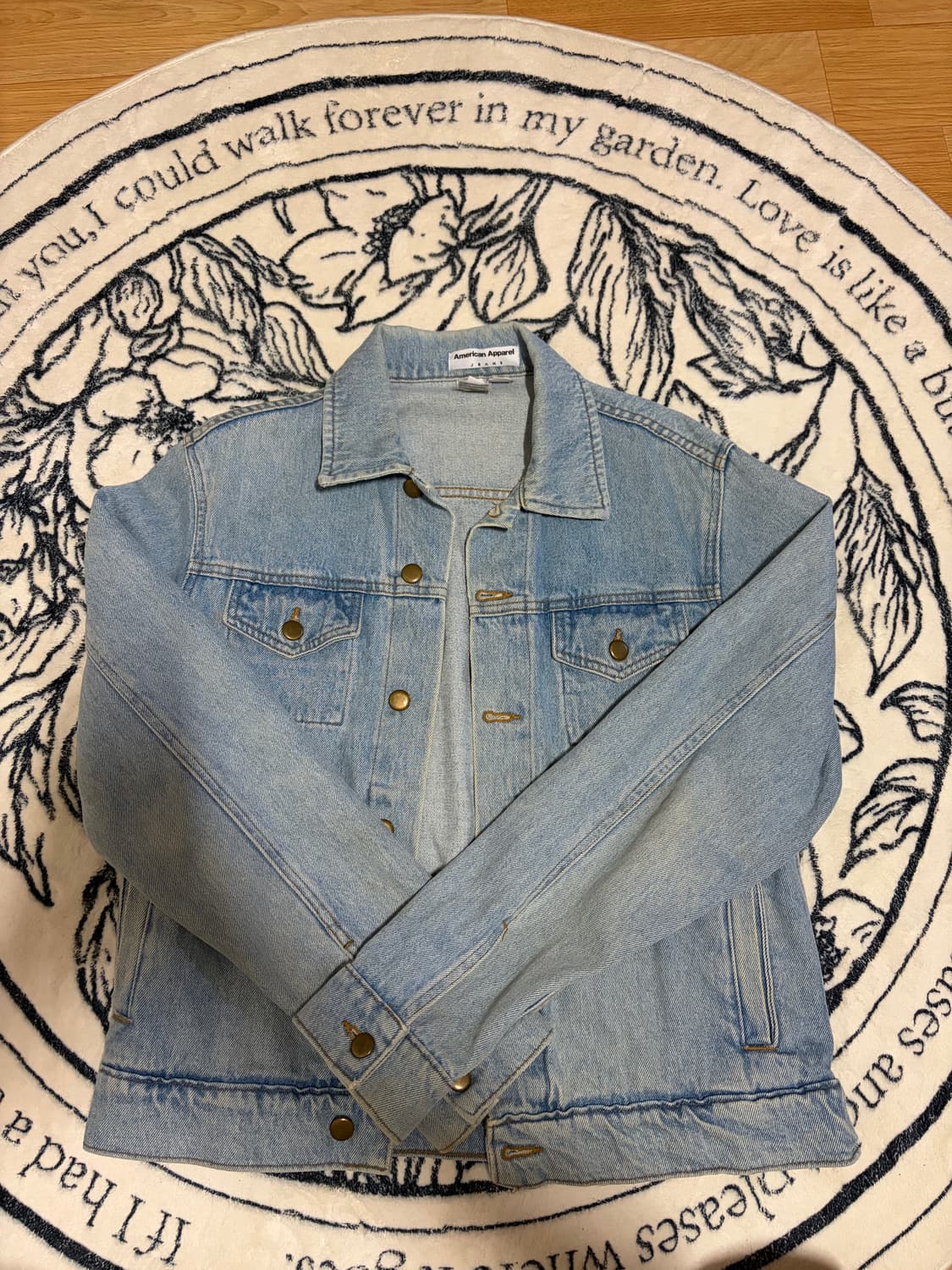 아메리칸어페럴 데님 연청자켓 상품이미지1