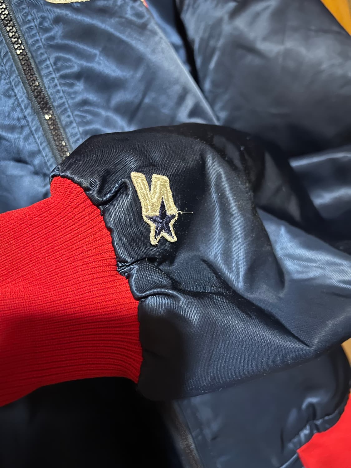 Made in USA 마제스틱 엔젤스 스타디움 자켓 XL 상품이미지5