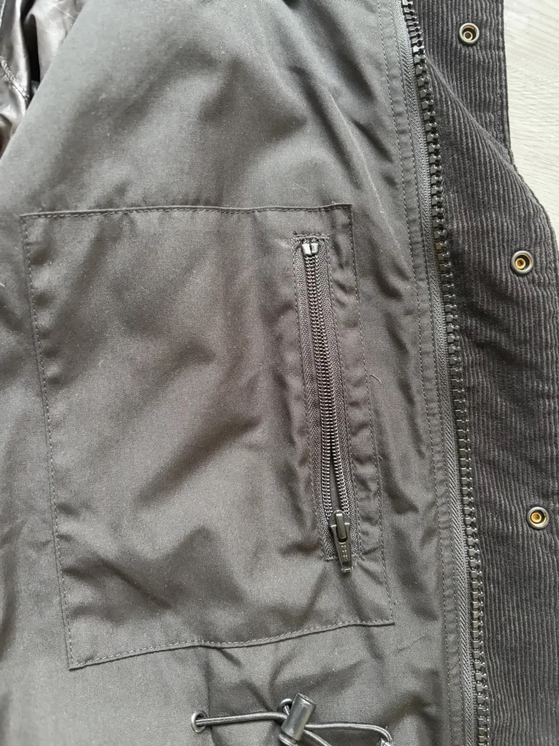 엔지니어드 가먼츠 필드파카 블랙 cp원단 상품이미지6