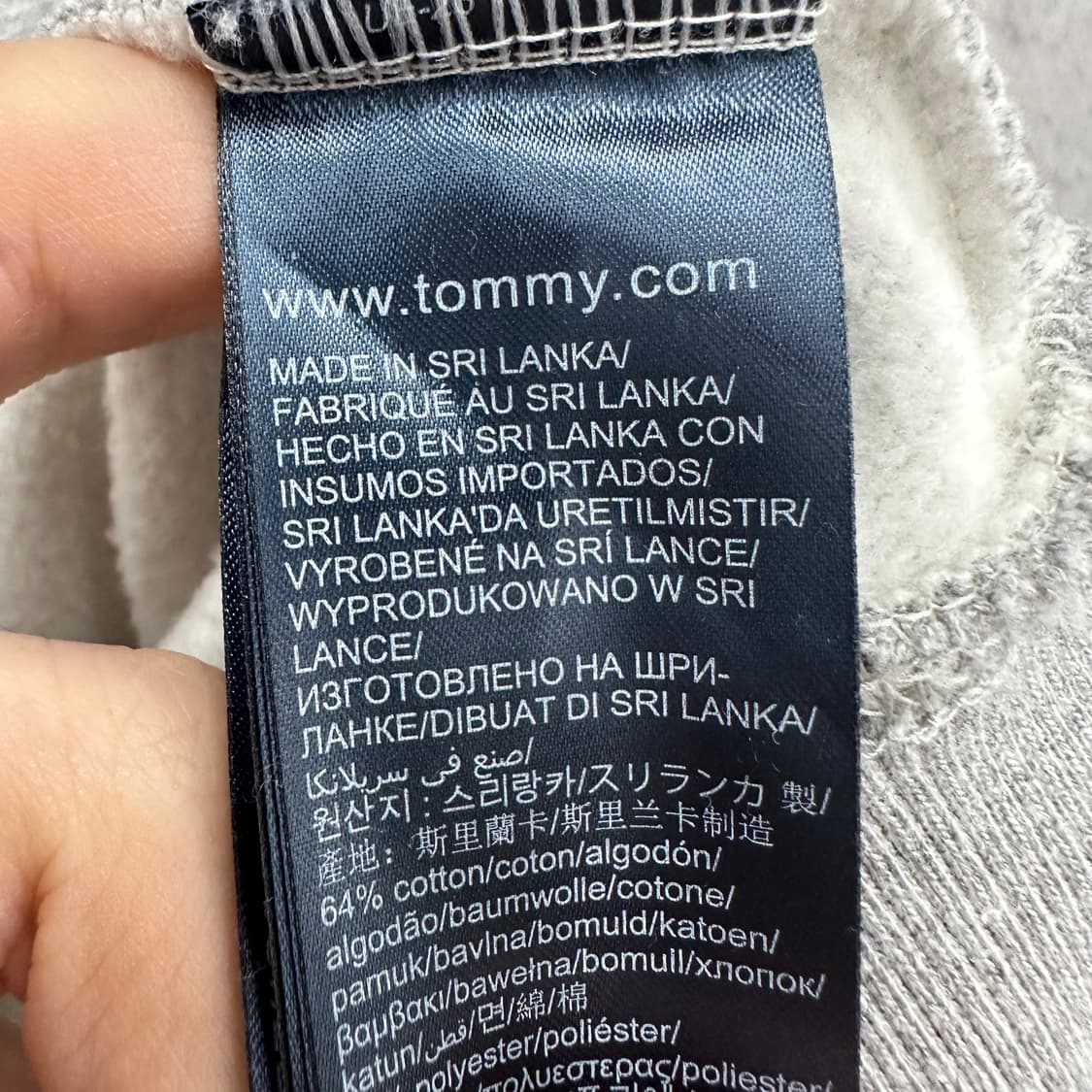 105 타미힐피거 남자 맨투맨 상품이미지4