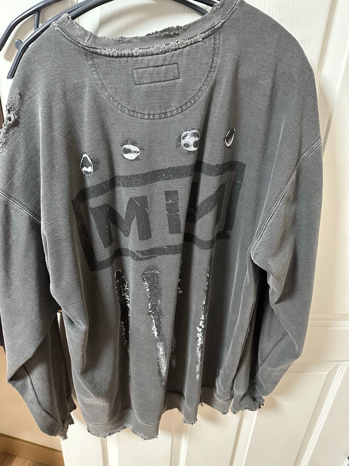 MINUS 나인인치네일 디스트레스드 스웻 상품이미지4