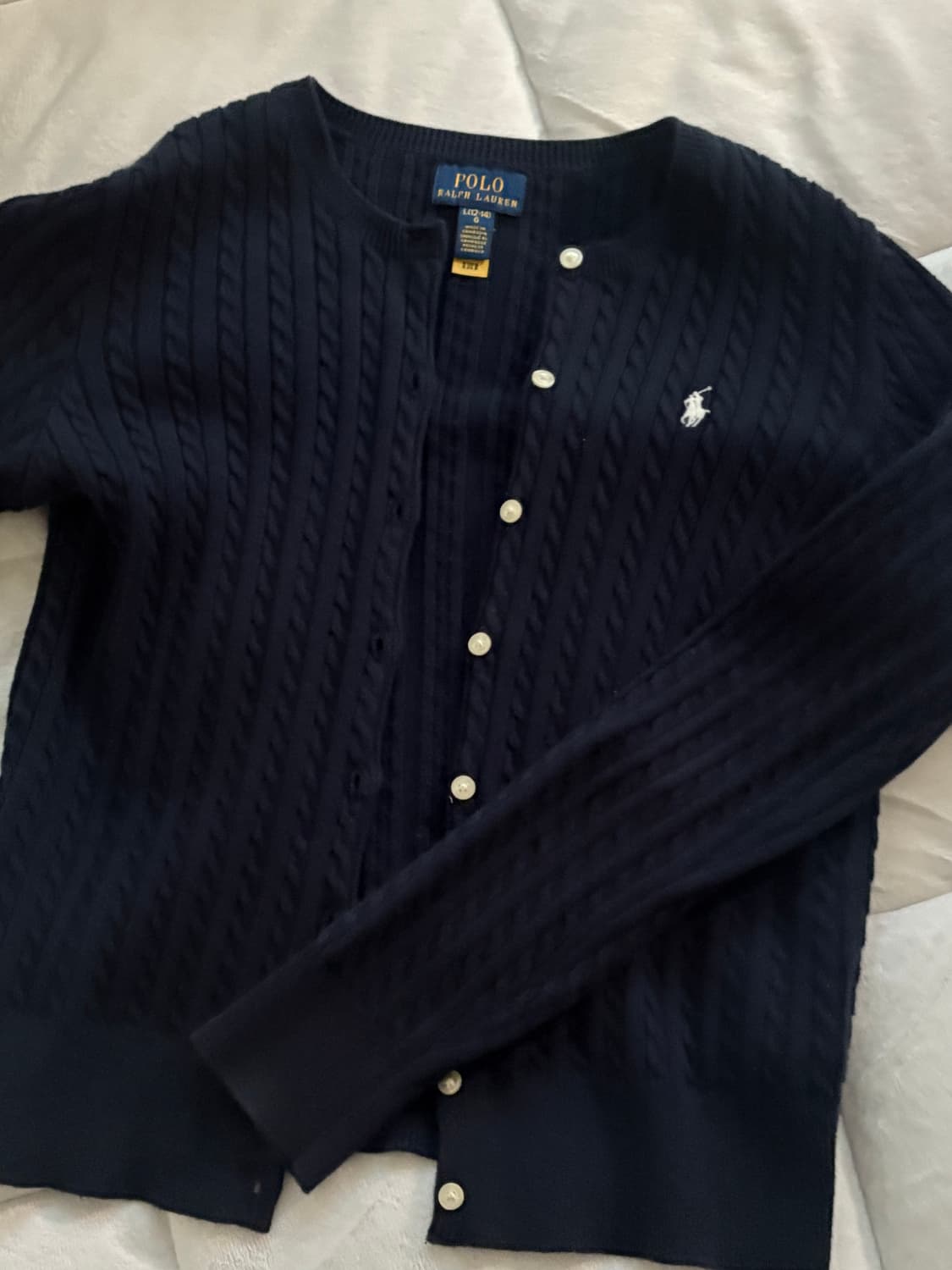 폴로 랄프로렌 네이비 가디건 상품이미지1