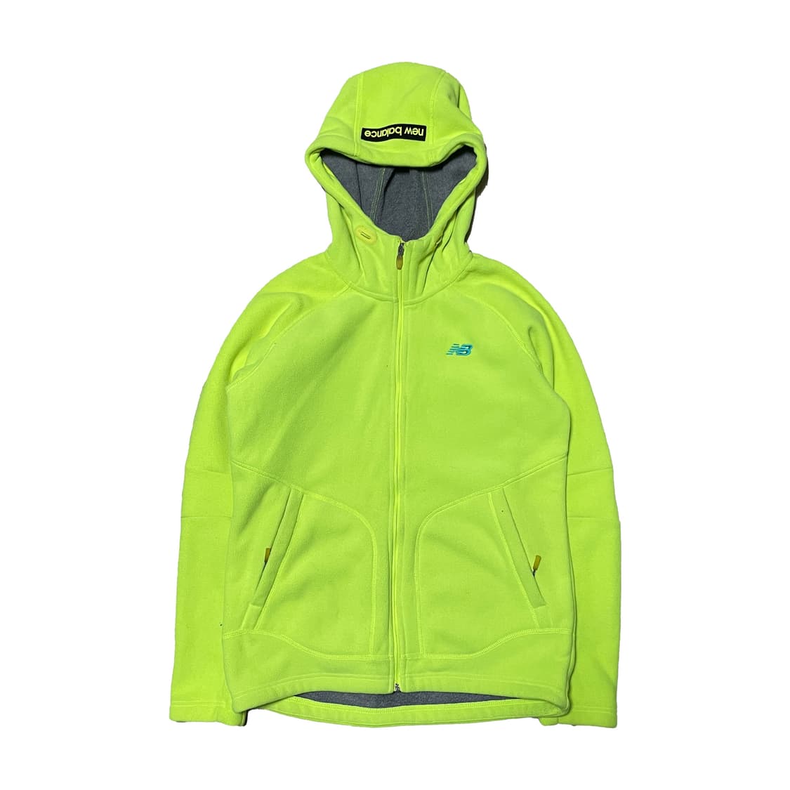 뉴발란스 네온 플리스 후드집업 상품이미지1