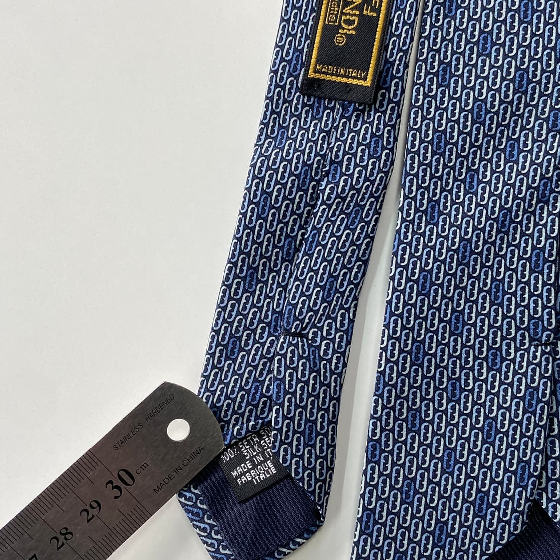 펜디 (FENDI) 모노그램 명품 정품 넥타이 상품이미지5