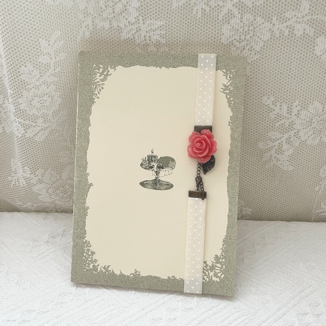 ⊰dot flower⊱ book-band 도트 꽃 북밴드 상품이미지1