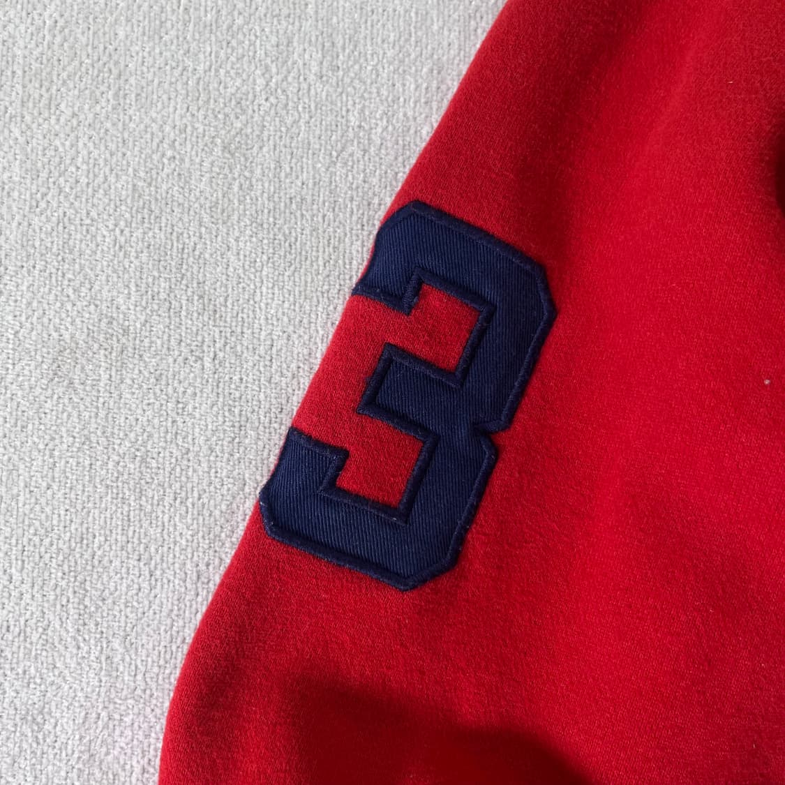 95 폴로 랄프로렌 빅포니 레드 후드집업 상품이미지5