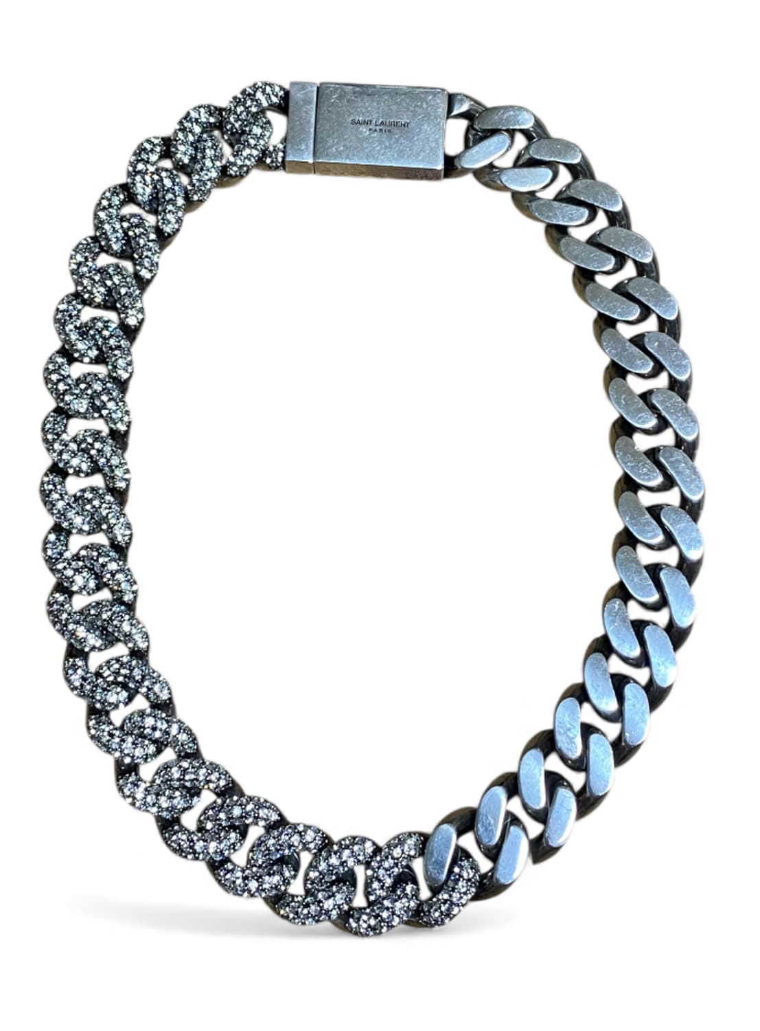 생로랑 커브 체인 목걸이 상품이미지1