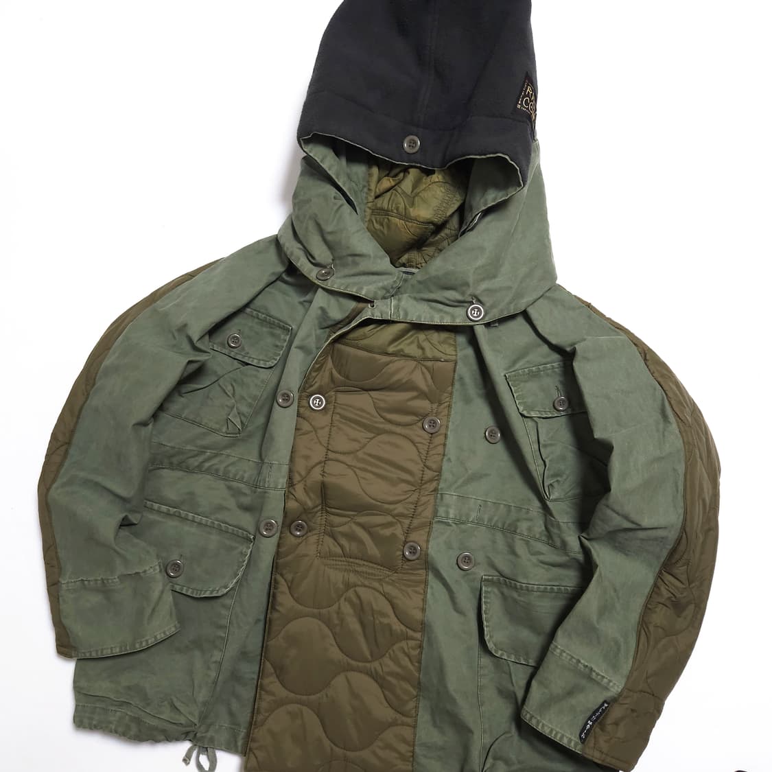 캐피탈 컨트리 저니 리메이크 퀄팅 비부악 링코트 상품이미지2