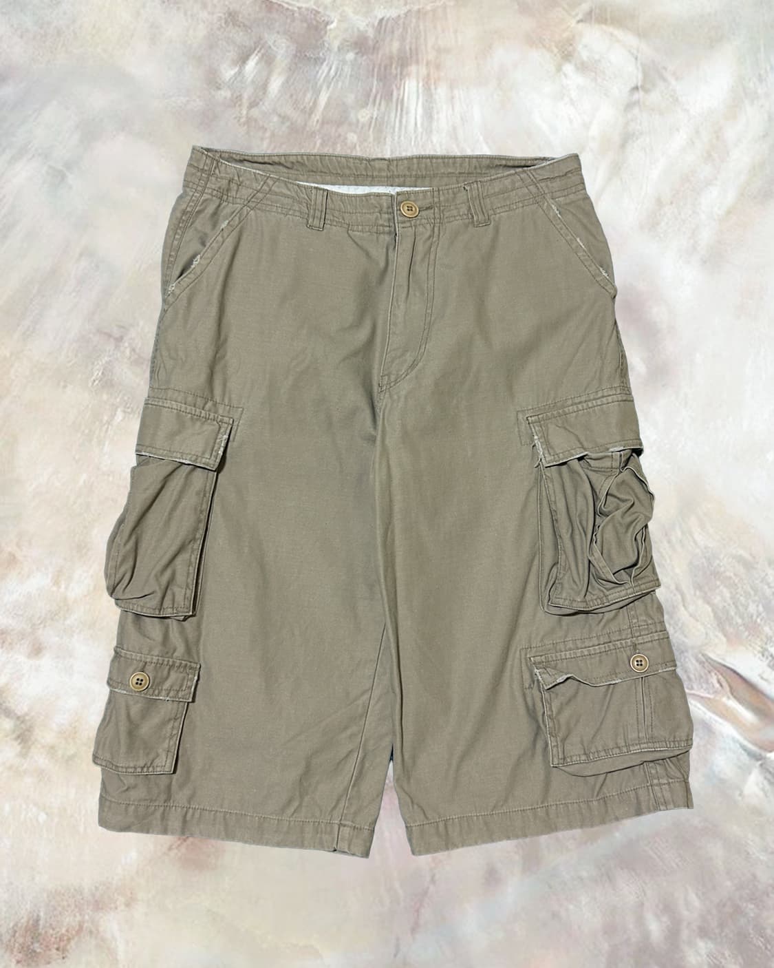 빈티지 카고 7부 버뮤다 팬츠 상품이미지1