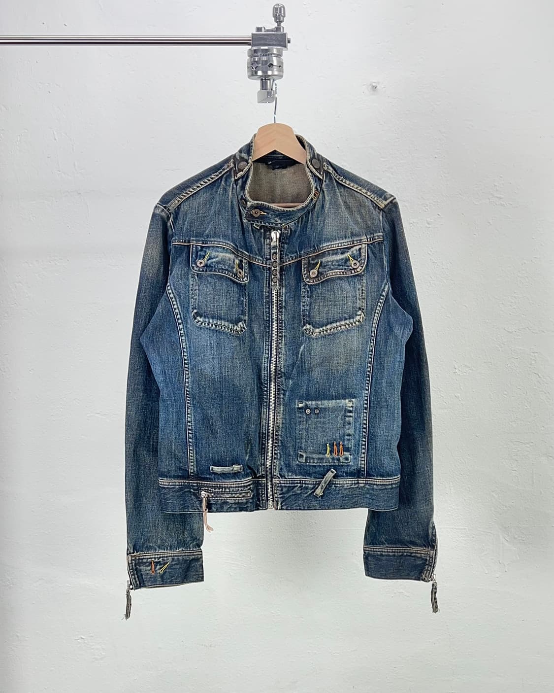 디젤 데님 바이커 자켓 상품이미지1