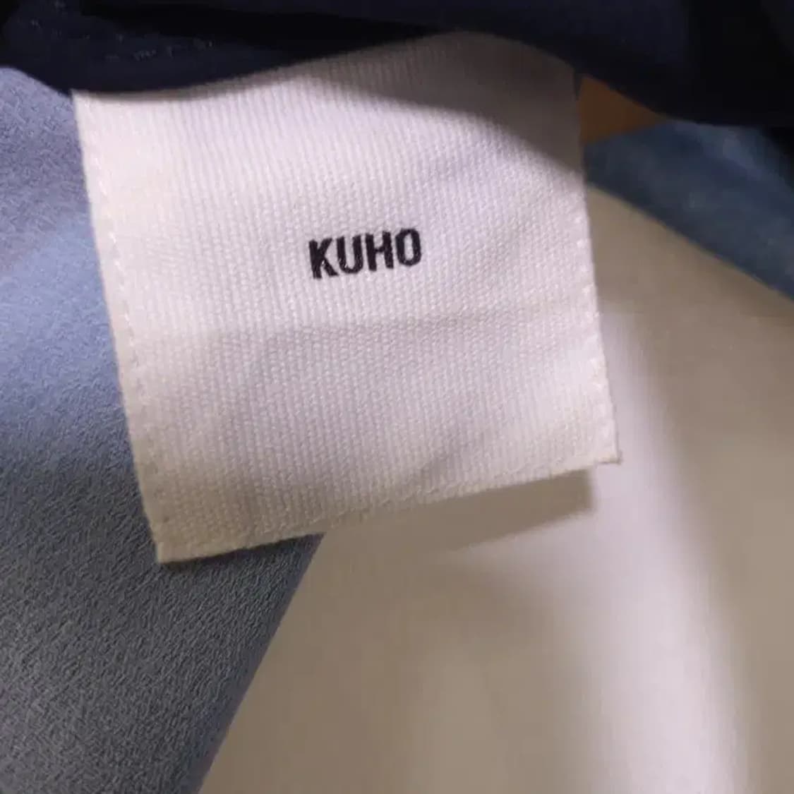 구호(KUHO) 기하학 패턴 후드 시폰 원피스 66 상품이미지7