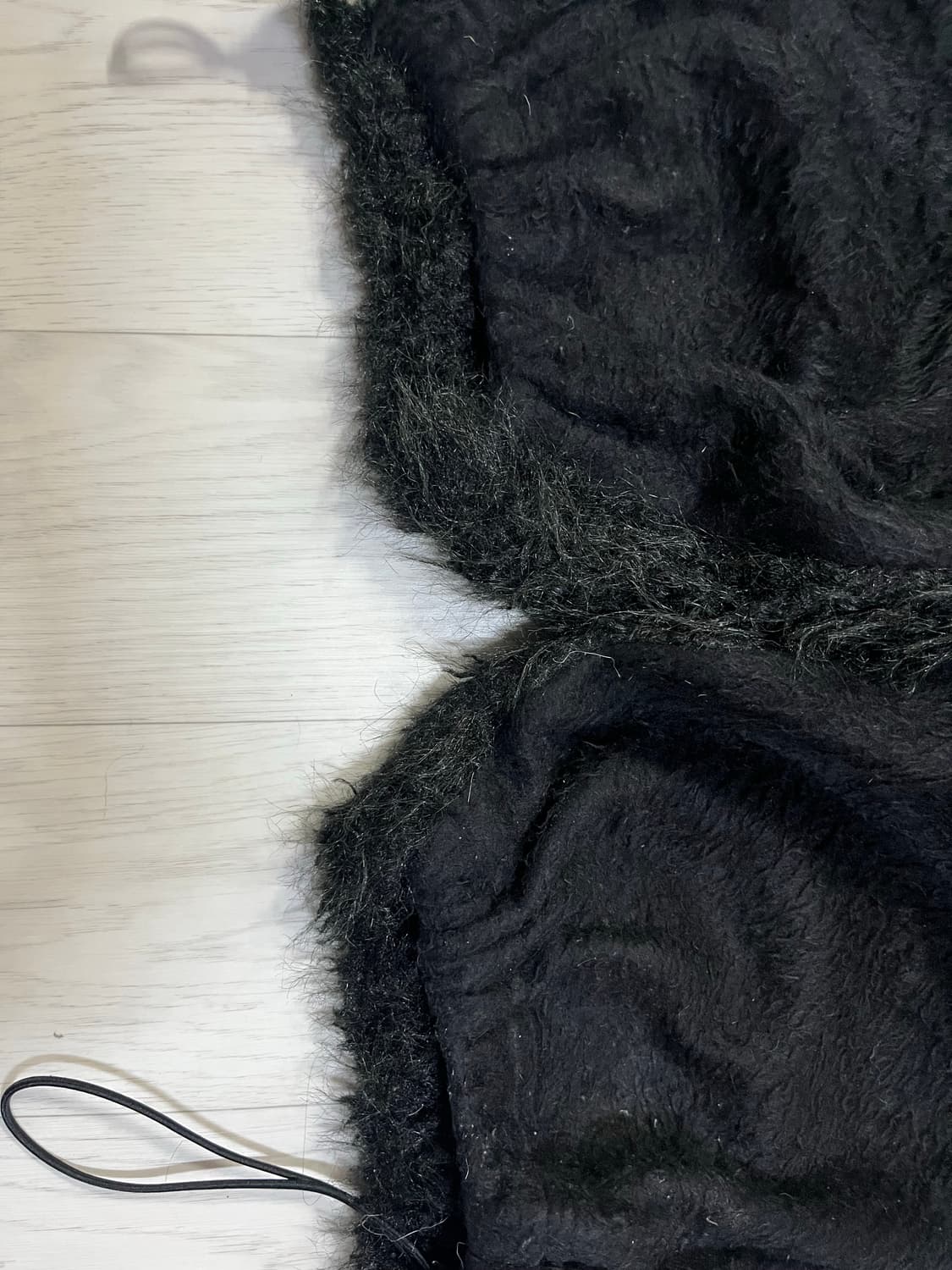 somsoc BAIL FUZZY CARGO PANTS_BLACK 상품이미지4