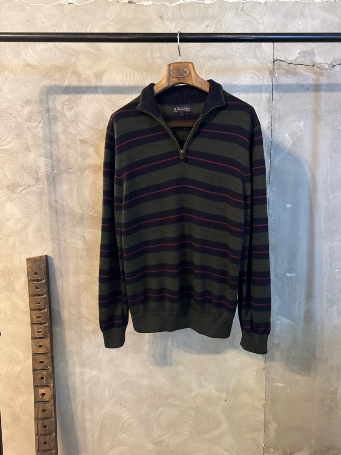 브룩스 브라더스 짚업 니트 100 상품이미지9