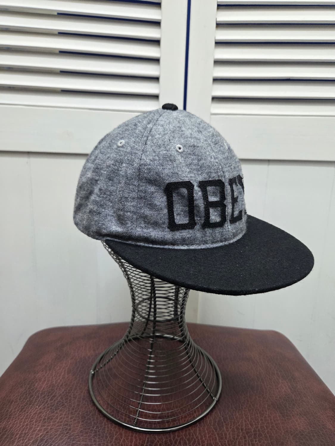 오베이 로고 스냅백 상품이미지2