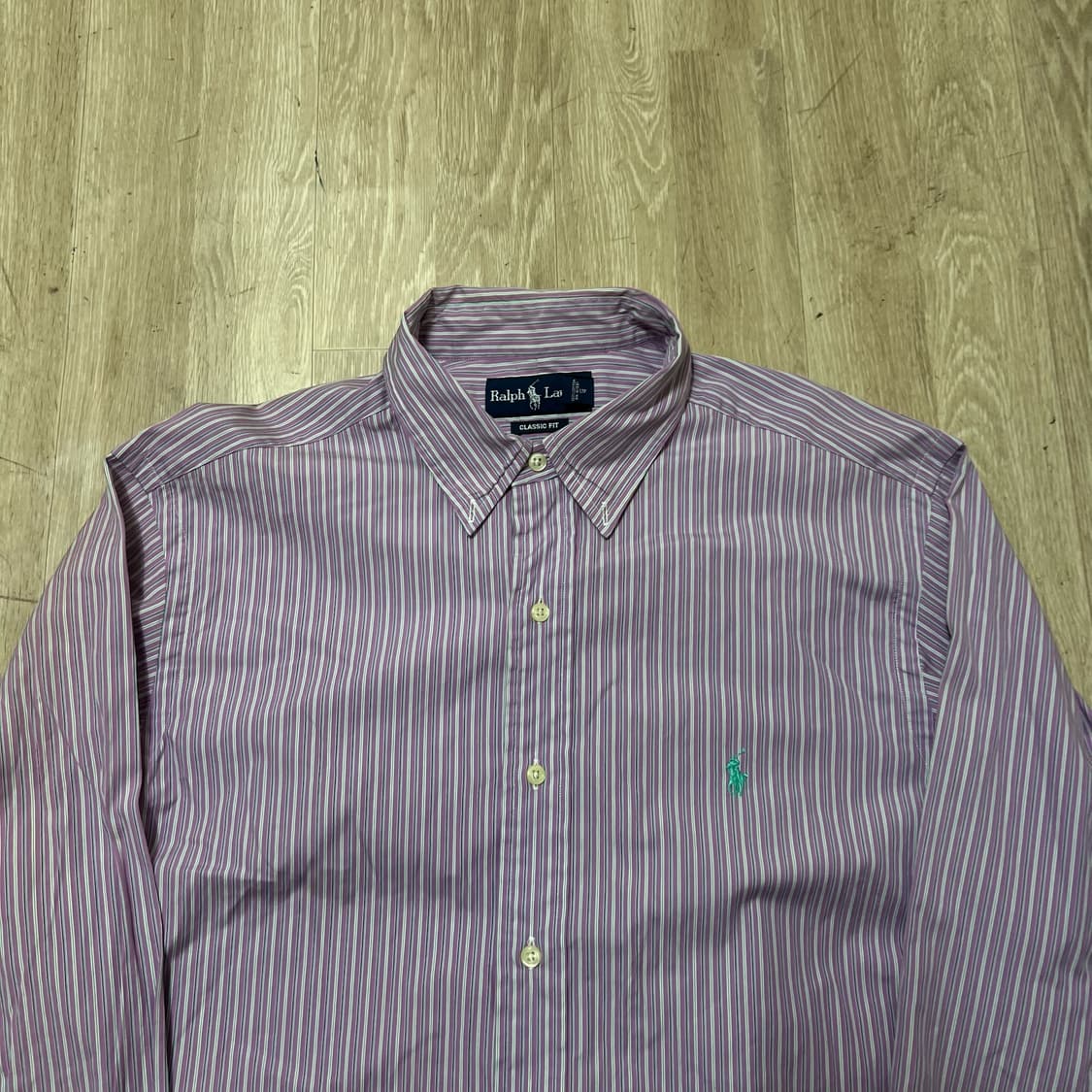 폴로 랄프로렌 스몰포니 스트라이프 셔츠 L/100  상품이미지2