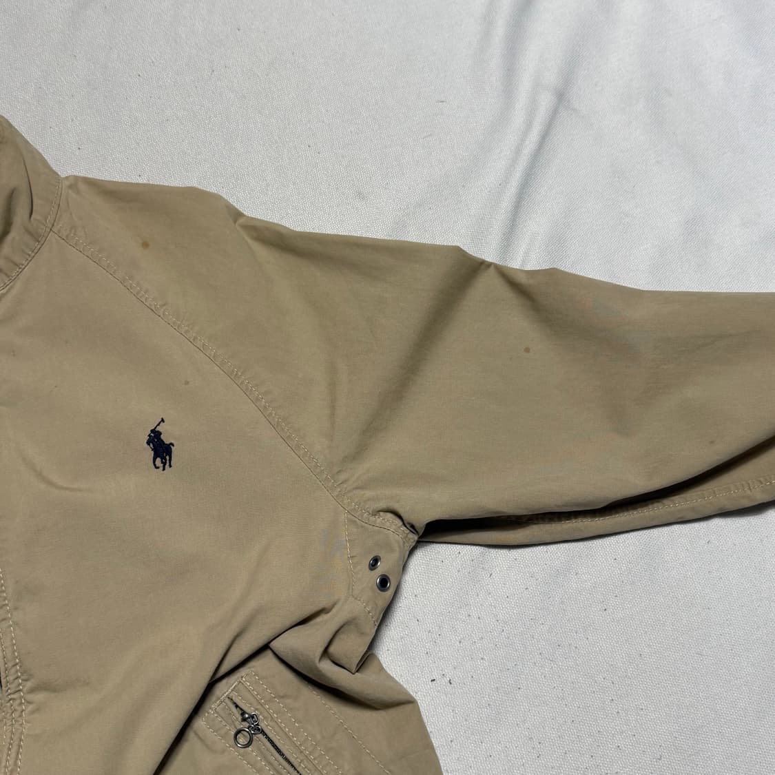 S 폴로랄프로렌 넥버클 베이지 바라쿠타 자켓 상품이미지6