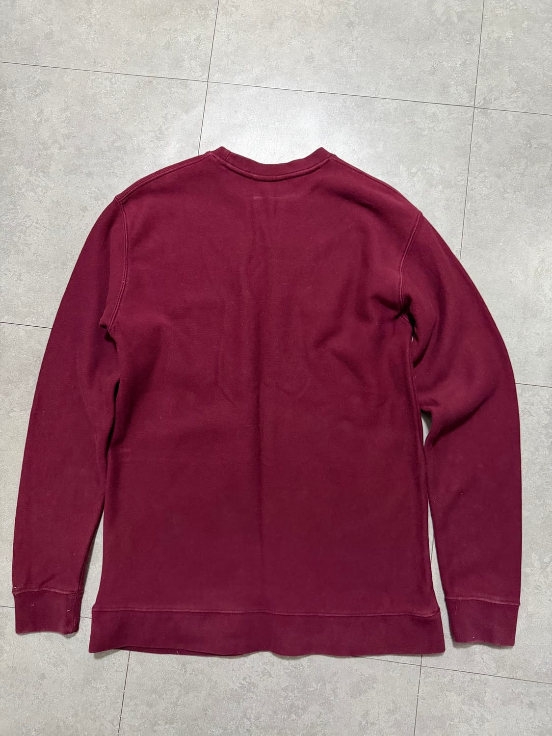 커버낫 빈티지 버건디 스웻셔츠  100size   상품이미지6