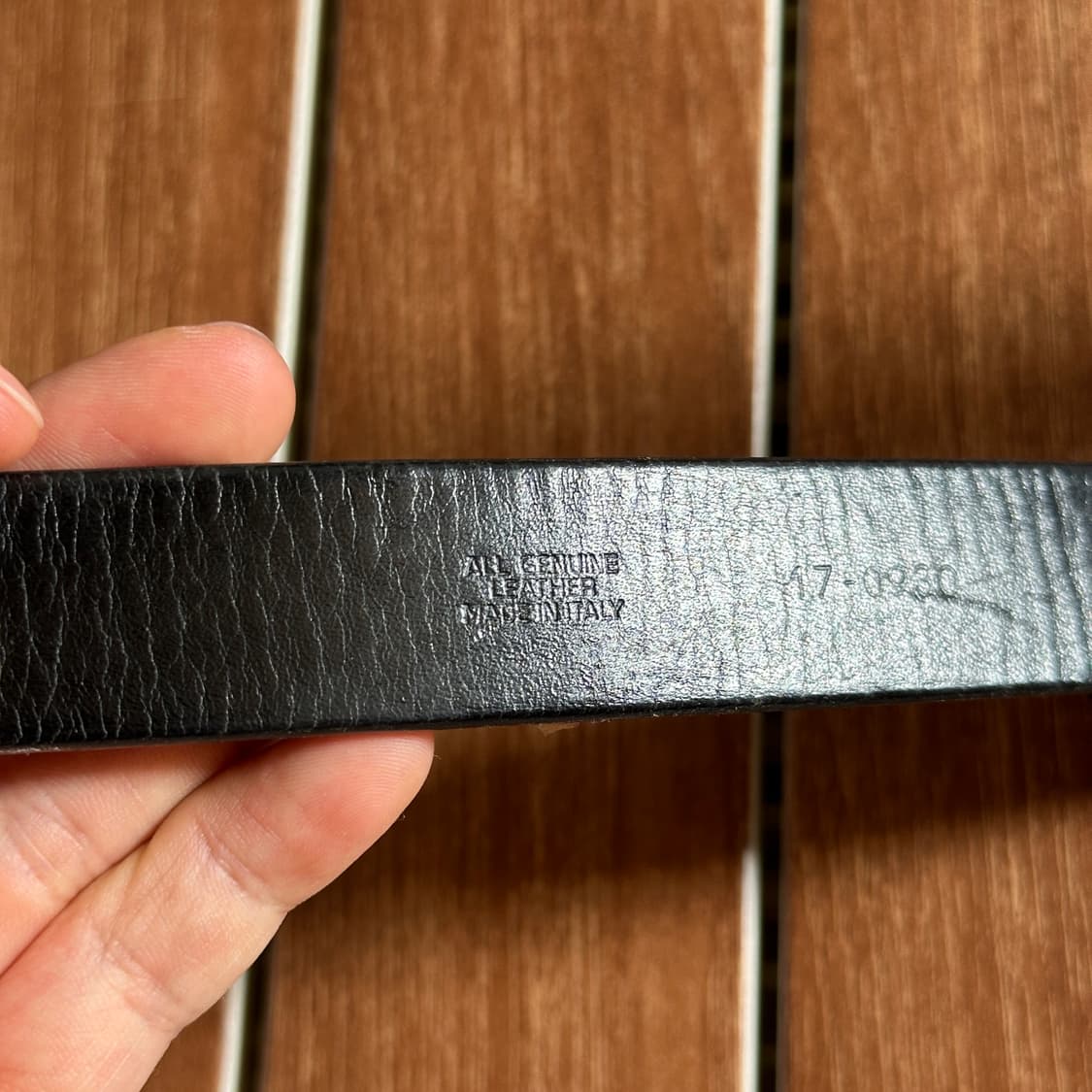 Daniel & Bob Italy made leather belt 상품이미지9