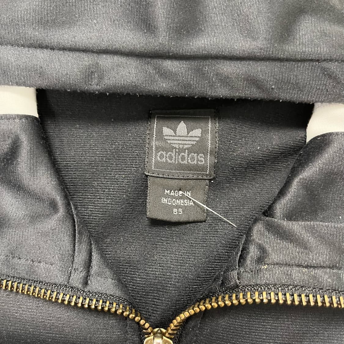 Adidas team trefoil black hooded jersey 상품이미지6