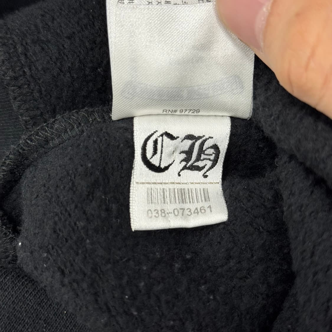 크롬하츠 홀스슈 맨투맨 M 상품이미지8