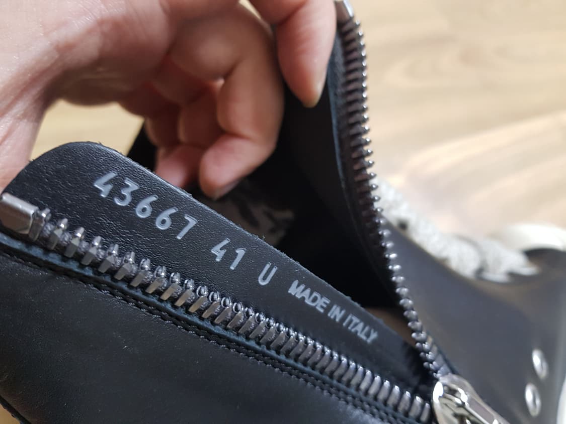 릭오웬스 점보레이스 라몬즈 LPO 하이탑 스니커즈 상품이미지8