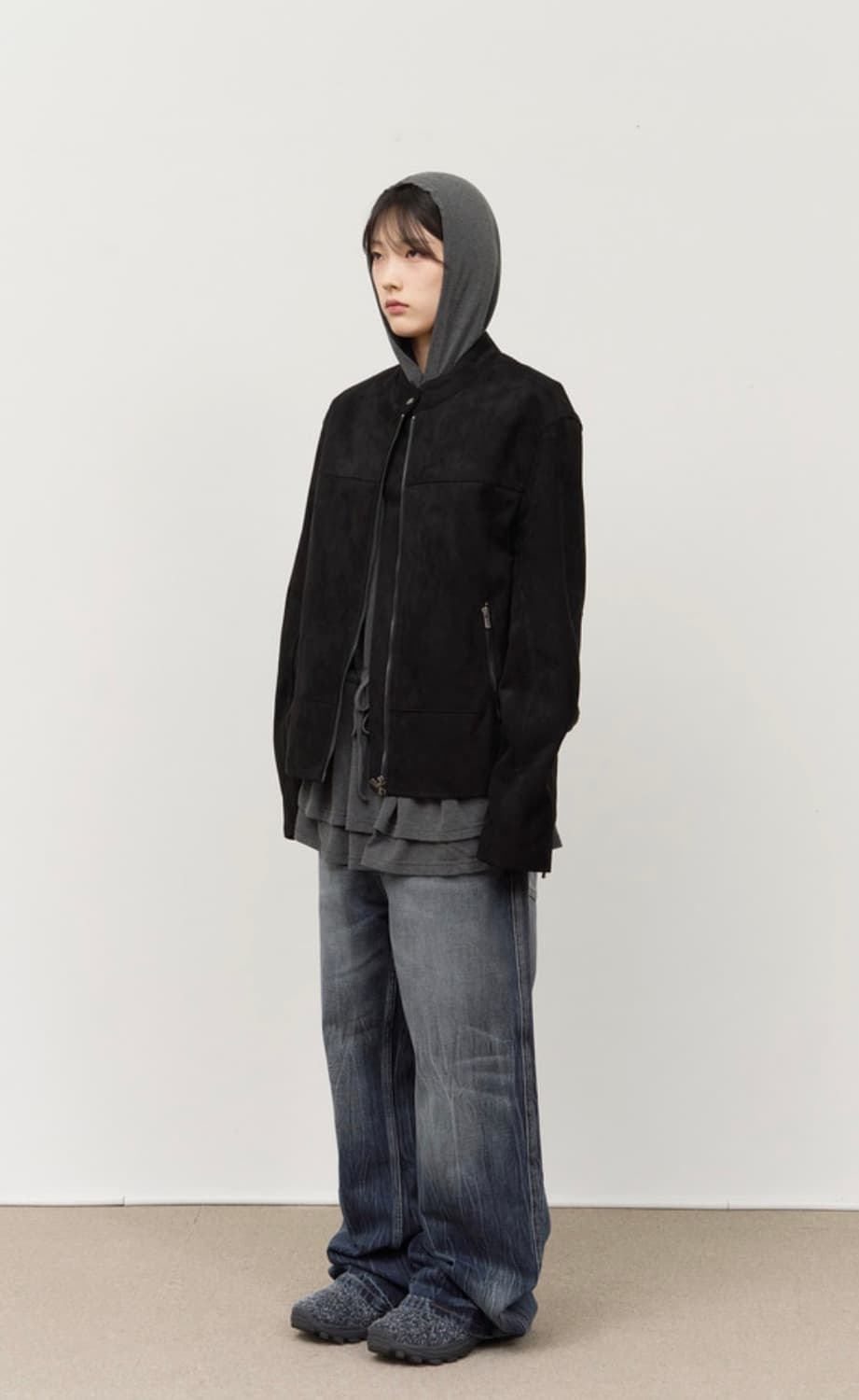(1회 착용)HIFIFNK Well Washed Denim S사이즈 상품이미지6