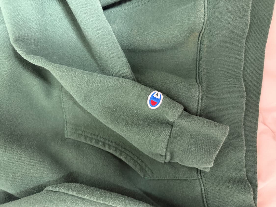 챔피온 초록색 후드티 상품이미지2