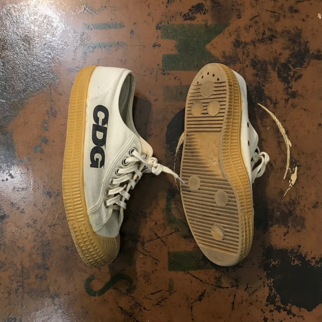 꼼데 가르송 x 노베스타 스타마스터 스니커즈 260 사이즈  상품이미지3