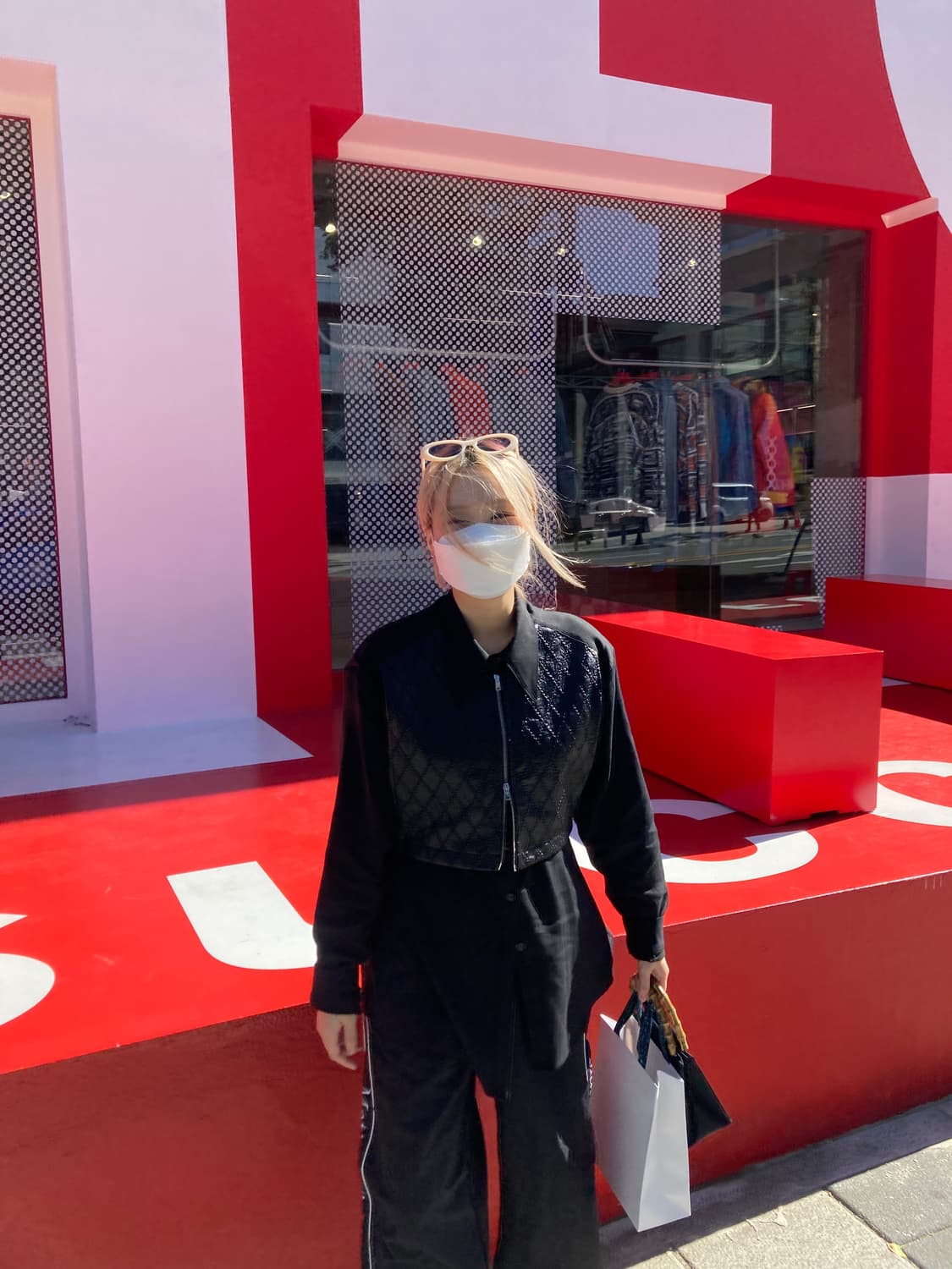 김미더영 레더 셔츠 상품이미지1