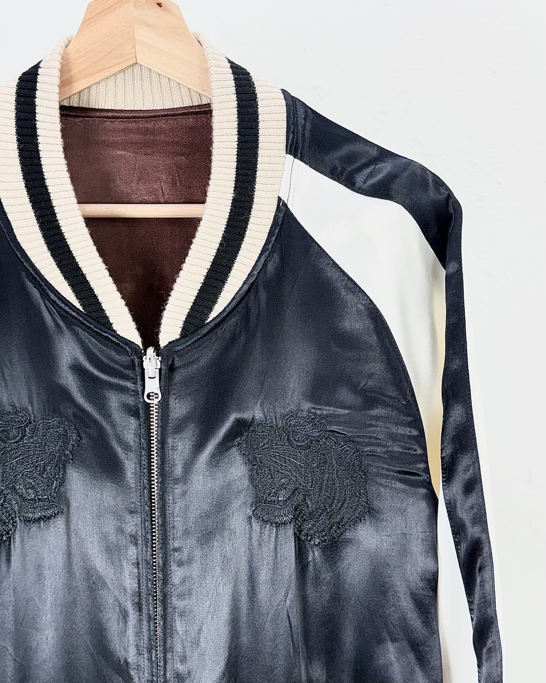 몽키타임 스베니어 오리엔탈 자수 리버시블 스카잔 상품이미지4