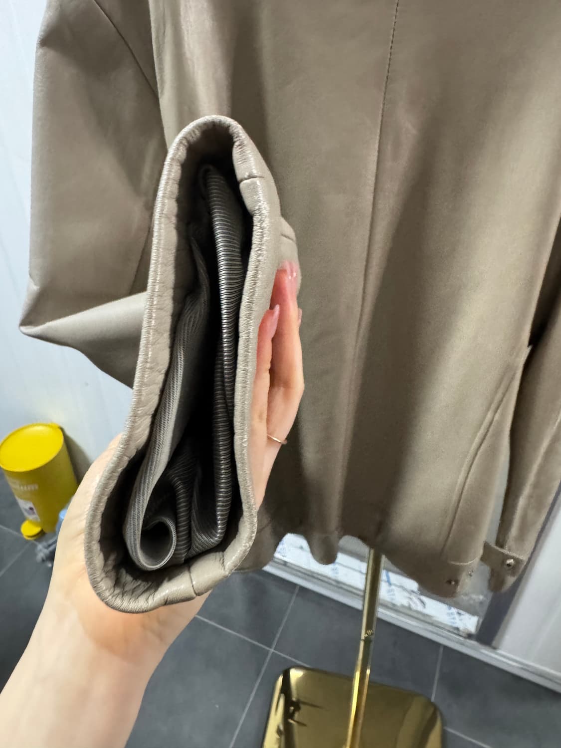 송지오 양가죽자켓 85 상품이미지5