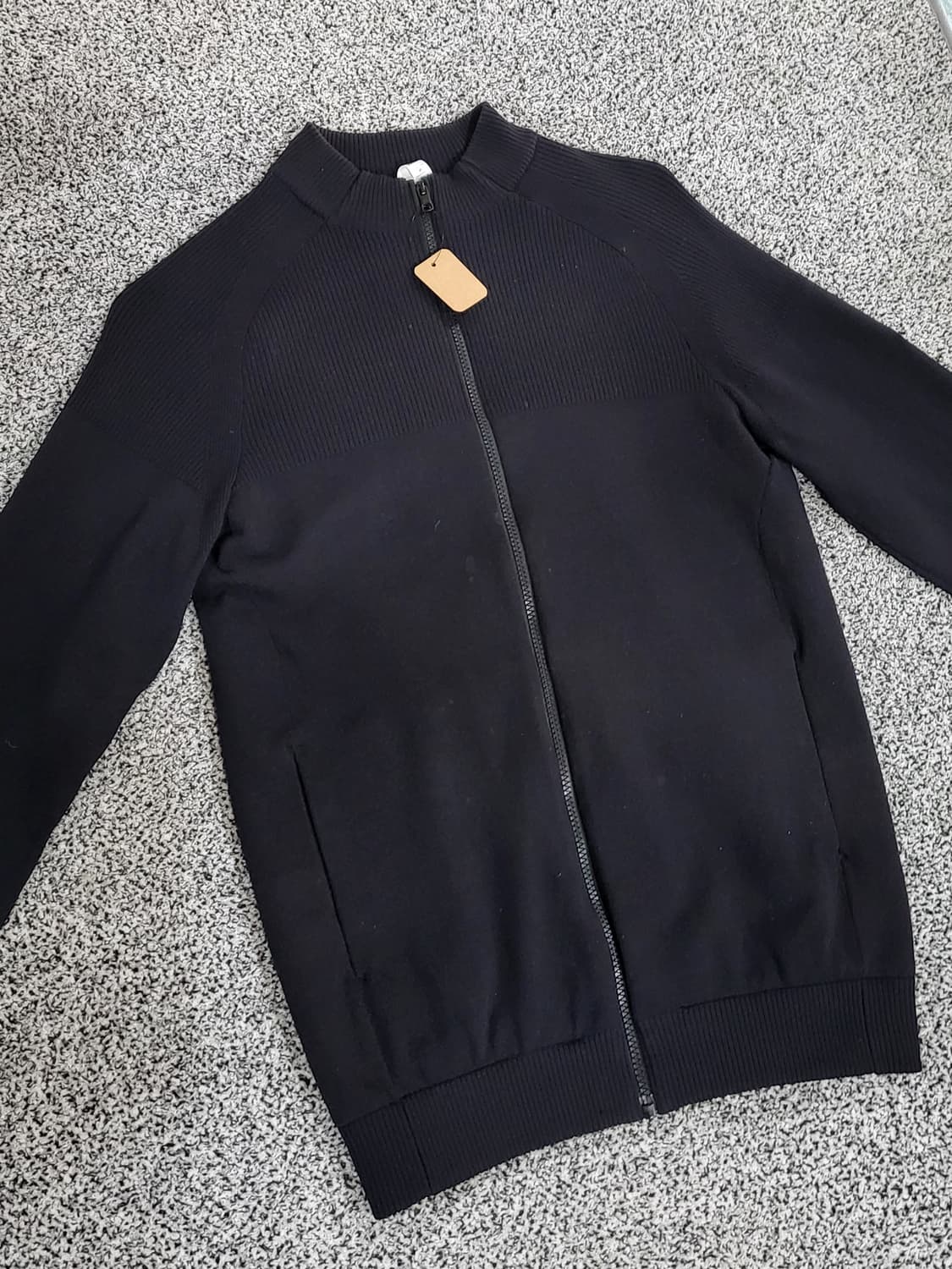 아디다스 블랙 니트 가디건아디다스(ADIDAS) 상품이미지1