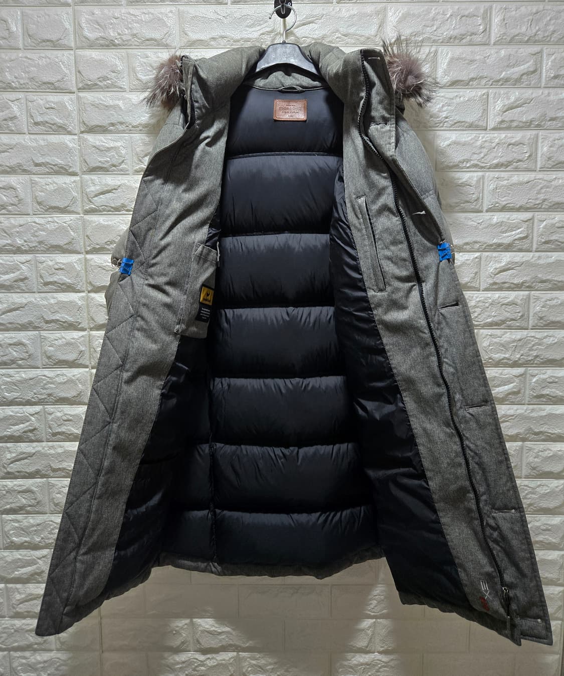 몽벨 EX800 구스다운 롱패딩 점퍼 105 상품이미지2