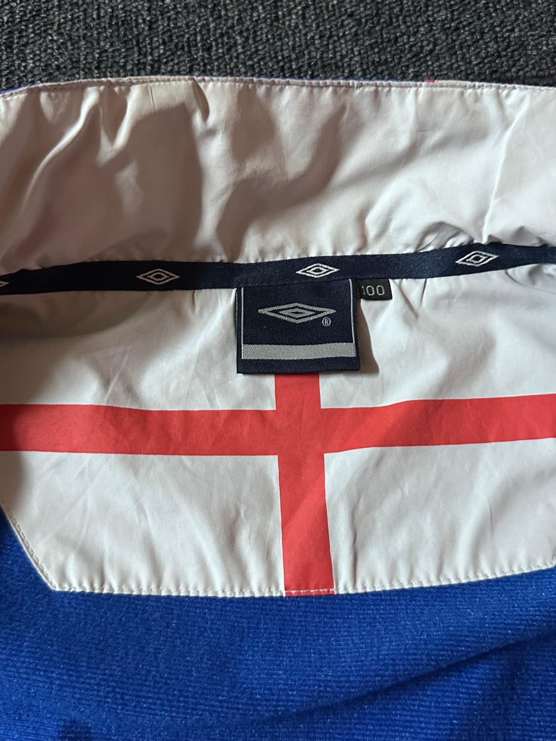 엄브로 UMBRO England National Team 바람막이 g자켓 상품이미지5