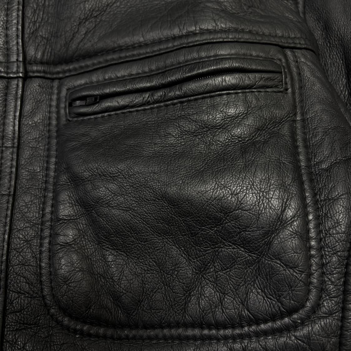 ARIES 리얼 양가죽 올드스쿨 무스탕 상품이미지4