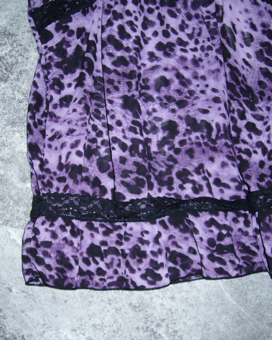 Purple Leopard Top 상품이미지3