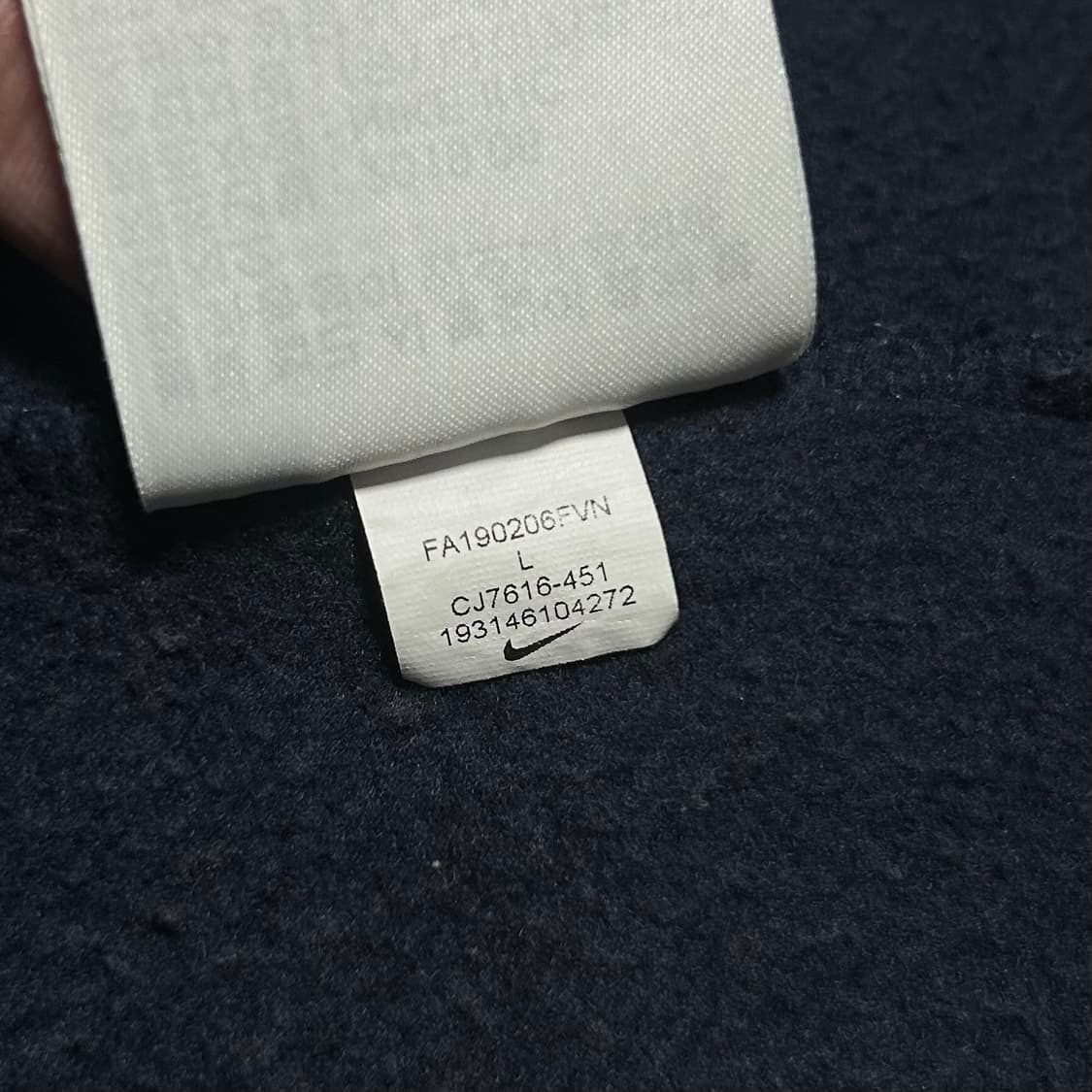 [L] Nike 나이키 코리아 네이비 후드티 상품이미지7