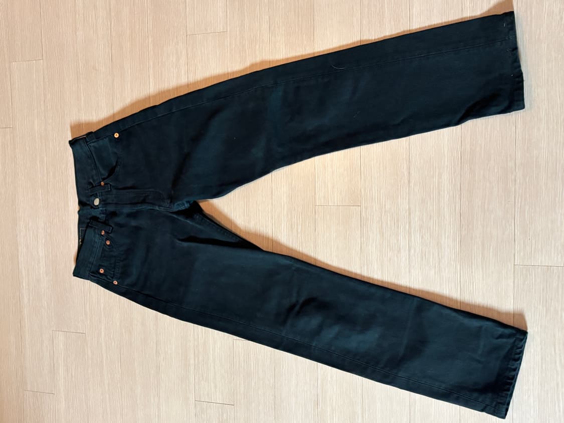 리바이스 501 블랙 W26 L30 청바지 상품이미지4
